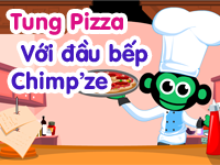 Tung Pizza với đầu bếp Chimp'ze